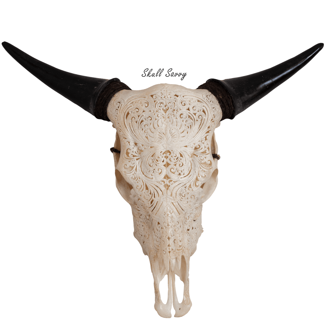 Guchi Expanse Cow Carved Skull
