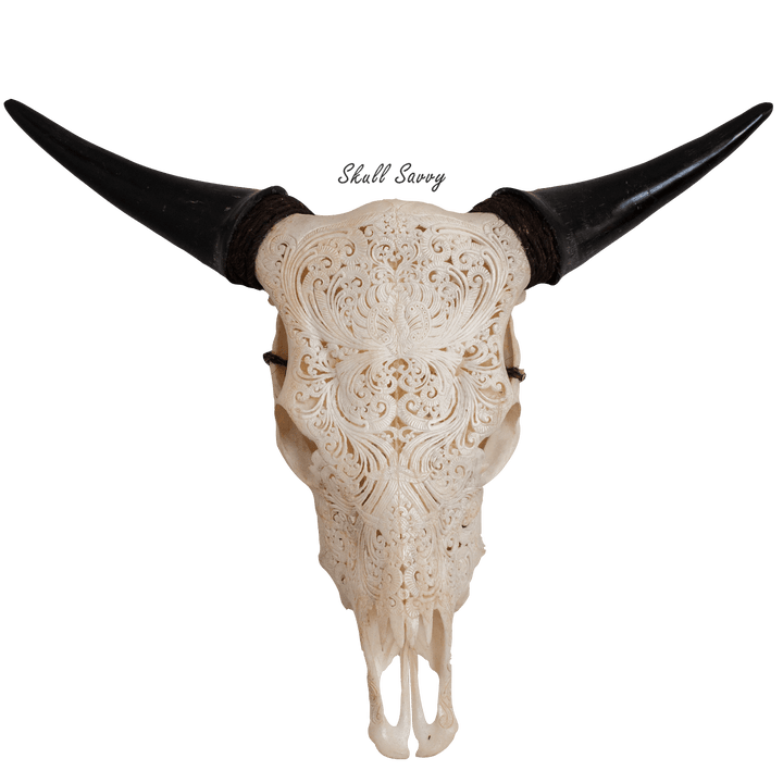 Guchi Expanse Cow Carved Skull