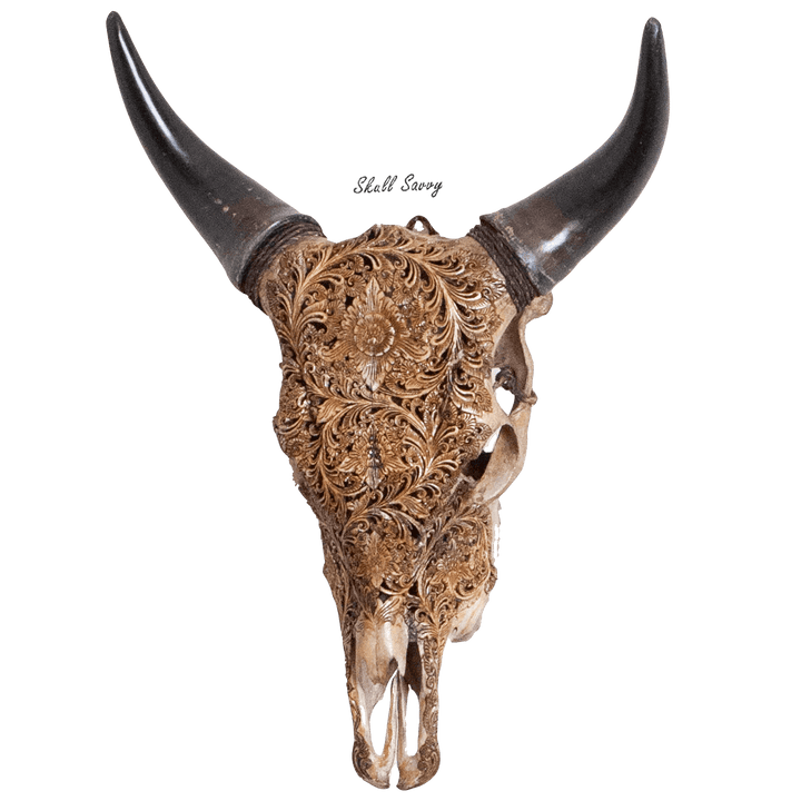 Bun Flow Grey Cow Skull