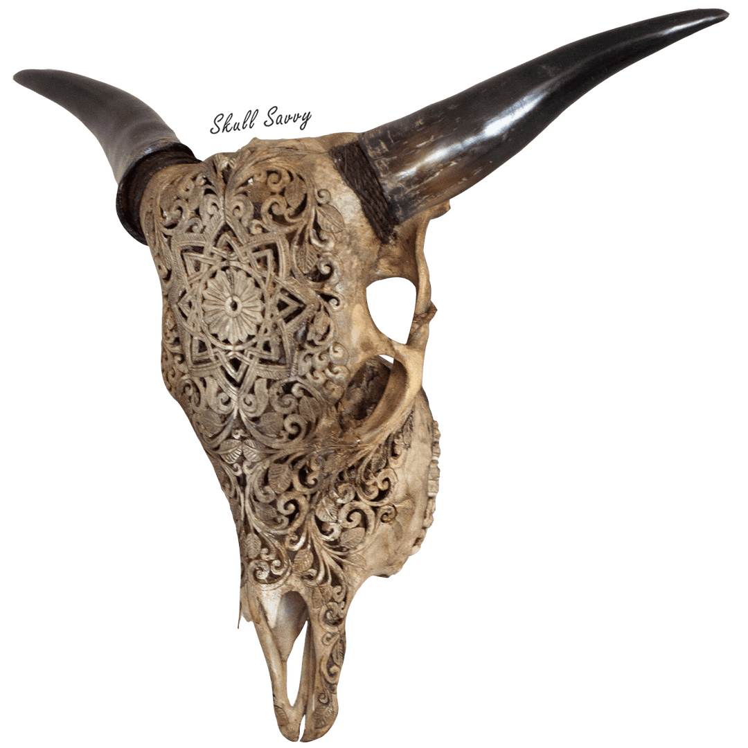 Mandala Antique Cow Skull