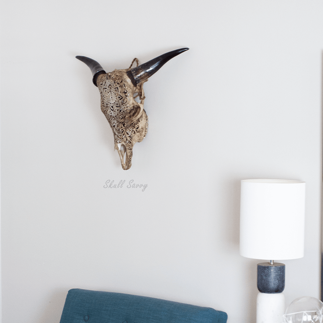 Mandala Antique Cow Skull