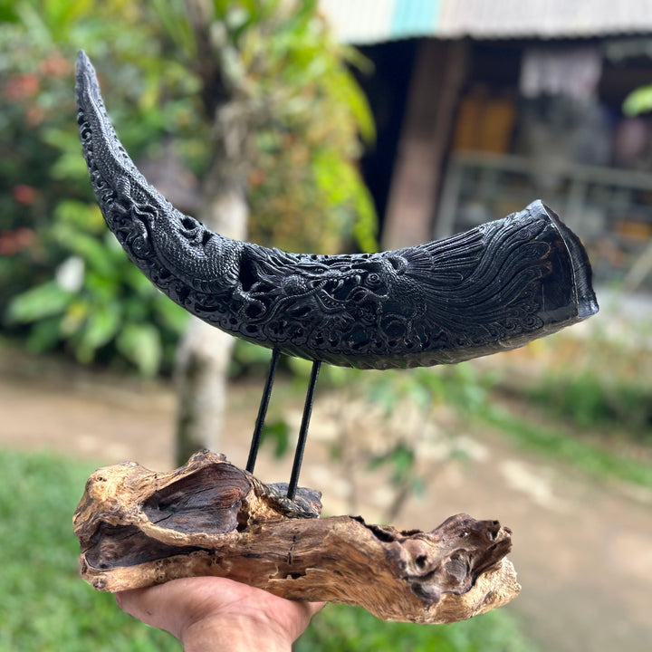Carved Horn